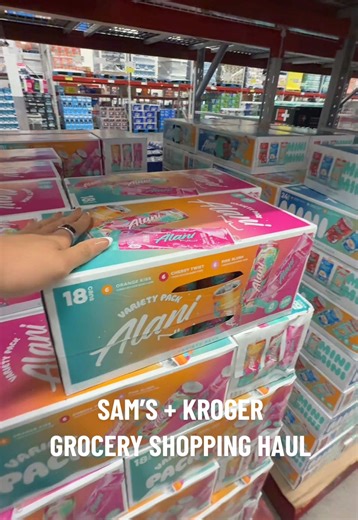 New Year! New Week! Grocery shopping at my favs @Sam’s Club and @Kroger 🛒 Did yall get back into your routine this week?👀 @Alani Nutrition @SimplyTruth @Minute Maid @Chobani
