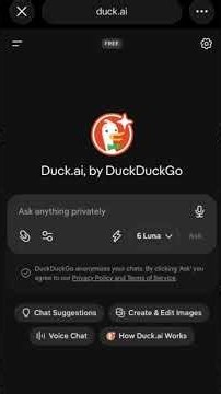 Duck.ai gets encrypted and expiring chat sharing