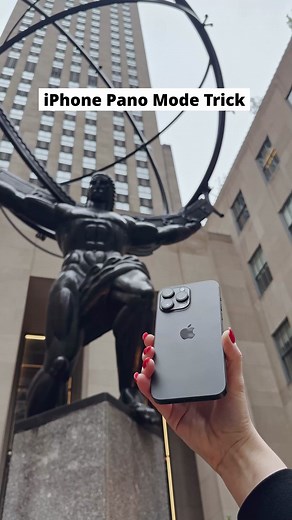 Have you ever tried using Pano Mode on your iPhone?👀 Try this easy trick for your next urban portraits to capture a smooth and seamless panoramic image!🤩 Follow us for more iPhone camera tips!😍 #photographytips #iphonephotography #iphonecamera #urbanphotography #panomode #shotoniphone #cameratips | iPhone Photography School