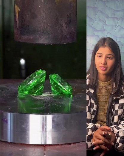 11M views · 31K reactions | amazing Diamond vs Hydraulic Press - Real is rare | Mahi | Facebook