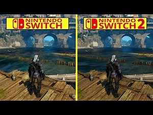 The Witcher 3 Nintendo Switch vs Switch 2 Graphics Comparison | Backward Compatibility Test