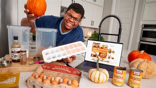 This is how you should store your extra pumpkin purée: Video