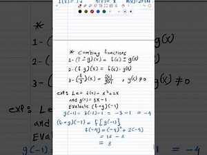 شرح درس 2.7 Combining functions