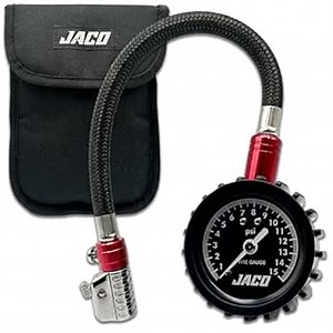 JACO ElitePro-X Low Pressure Tire Gauge with Lightning Chuck (0-15 PSI)