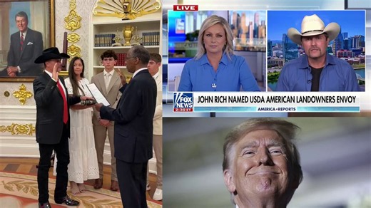 🚨 IT'S OFFICIAL: John Rich has just been SWORN IN at the Oval Office as Special Envoy for American Landowners following his appointment by President Trump@JohnRich will be fiercely pushing FARMERS and rural America against government overreach, and activist and corporate pressure 🇺🇸📽️ @MargoMartin47