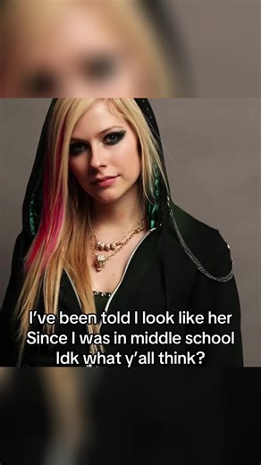 #lookalike #celebrity @Avril Lavigne #fypシ