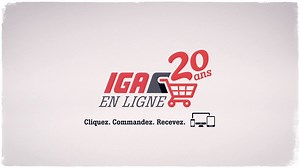 Saviez-vous que l’épicerie en ligne d’IGA a 20 ans? Découvrez l’évolution de notre service d’hier à aujourd’hui: https://www.iga.net/fr/epicerie_en_ligne | IGA, Vive la bouffe