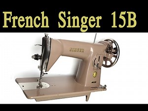 Antique Singer 15B Sewing Machine Restoration