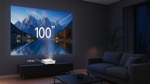 Optoma GT4000UHD Ultra Short Throw Projector Delivers Big-Screen 4K for Home Theater and Gaming