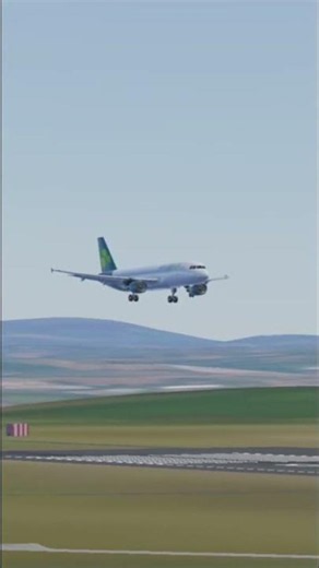Are Lingus A320 Landing at Cork #infiniteflight #aviation #airport #landing