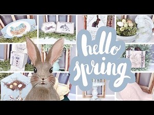 SPRING & EASTER DIY MEGA VIDEO - FILLED WITH TONS OF HOME DECOR DIY'S FOR 2023 - THRIFT FLIPS