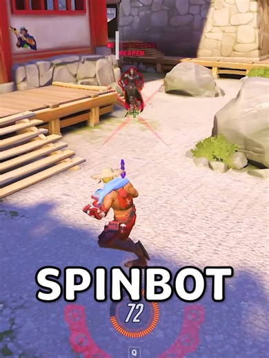 Streamers React to My Spinbot in Overwatch Gameplay