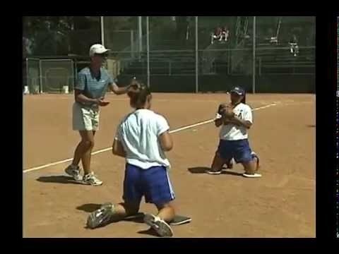 "Catch & Throw (On The Knees)" Fielding Drill