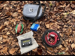 Portable QRP operation using QCX mini on 20m