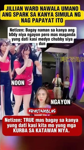 JILLIAN WAR PANGET DAW ANG KATAWAN NGAYON NAWALA ANG KURBA. #shorts
