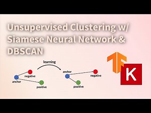Unsupervised Clustering with Siamese Neural Network and DBSCAN (Keras, Triplet Loss, VGG16)