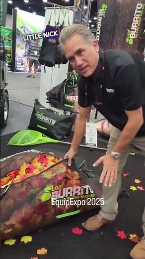Leaf Burrito Demonstration: Heavy Duty Reusable Bag for Leaves, Grass & Garden Waste