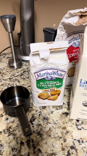 Part 1: Let’s talk cornbread. I am a Southern cornbread girl meaning it must be NOT be sweet. Basic simple ingredients: -2-2 1/2 cups Martha White cornmeal -1 egg -Milk until pancake consistency. Hot iron skillet. Bake at 425 until starts to turn brown on top. (Around 15-20 minutes) This one stuck because I used olive oil & butter to grease the pan but if you use lard or shortening, it should pop right out. #southernfood #southernfoodtiktok #cornbreadfed #dmb #foodtiktok