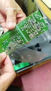 repair led tv low voltage capasitor replacement #fix
