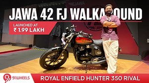1.6K views · 24 reactions | Jawa Motorcycles has launched the new Jawa 42 FJ at Rs 1.99 lakh (ex-showroom). The new 42 FJ comes with updated engine, design, new colour options, updated hardware as compared to the regular Jawa 42. Watch the full video to know more- https://tinyurl.com/3vwbvuaj . . . #Jawa42TheAnswer #jawa #yezdi #jawayezdi #jawayezdimotorcycles #unveil #91wheels | 91Wheels | Facebook