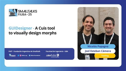 GUIDesigner - A Cuis tool to visually design morphs | F. A. S. T.