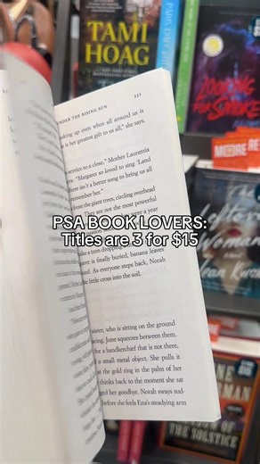 Stack your TBR... 📚 3 books for just $15, in-store only! 📍 2nd & Charles, Entry B | Gurnee Mills