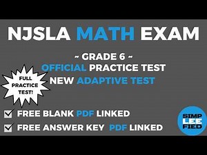 NJSLA Grade 6 Official Practice Test [New for 2026]