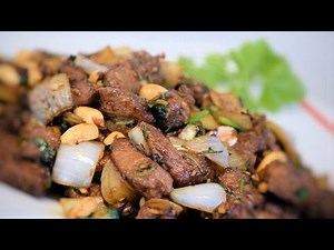 Chinese Spicy Cumin Lamb Stir Fry (Asian Style Cooking Recipe)