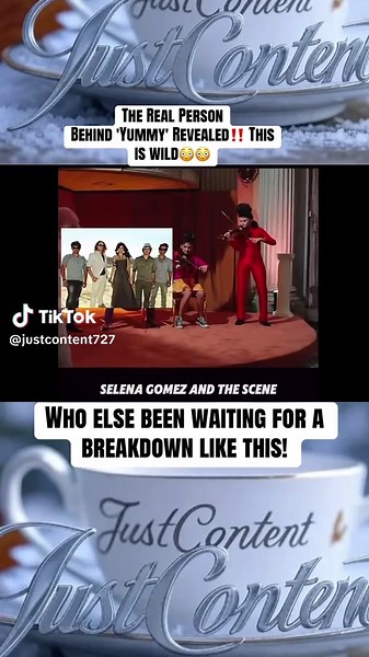 The Real Person Behind 'Yummy' Revealed‼️ This is wild😳😳#foryoupage #fypage #justinbeiber #music#yummy