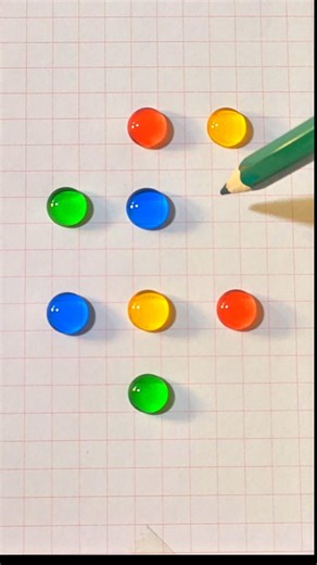 Connect the drops of color 89 #shorts #colors #funny #mixing #satisfying #trending #viral #cute