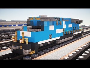 Minecraft NS Conrail Heritage Unit ES44AC Tutorial
