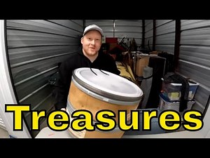 Valuable Storage Treasures Abandoned In Locked Barrels In Storage Locker