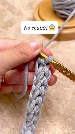 Foundation Single Crochet – No Starting Chain! 😱🧶