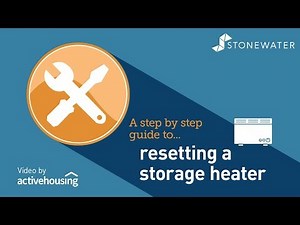 How to reset your storage heater