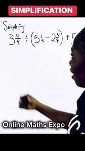 Simplifying Fractions and Expressions in Mathematics