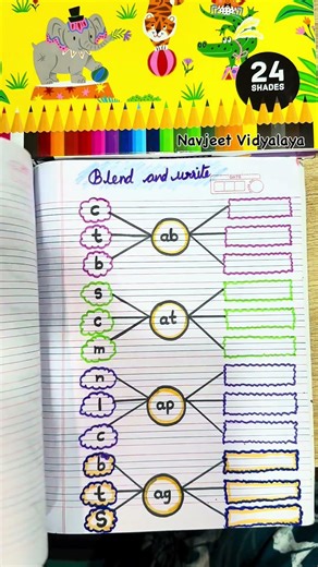 Fun with English – LKG & UKG Practice Worksheet ✏️📚 English Practice Kids Learning LKG Worksheet