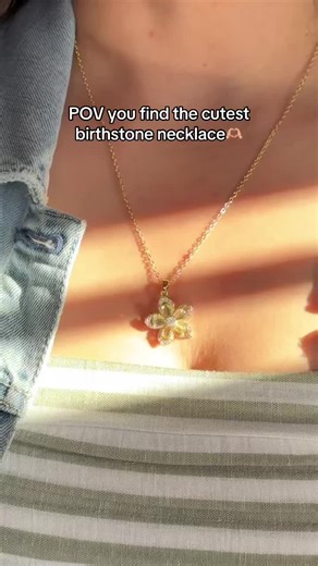 August Peridot Birthstone Necklace🫶🏼 #birthstone #peridot #necklace