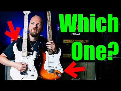 Squier Affinity Stratocaster vs Yamaha Pacifica 112 (Battle of the Strats)