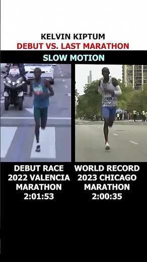 The FASTEST marathon runner (First Marathon vs. Last Marathon)