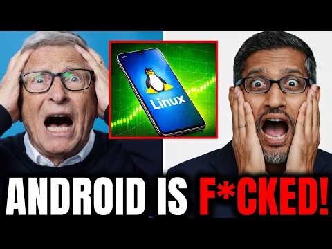 Bill Gates Reacts as Linux Phones Challenge Android and Windows