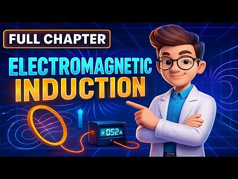 Electromagnetic Induction || 3D animated || class 12th full chapter || Physics chapter 6