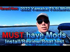 Must have mods for brand new 2022 Yamaha T9.9hp kicker