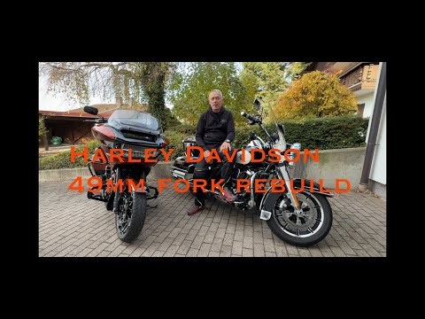 Harley Davidson Touring 49mm Fork Rebuild