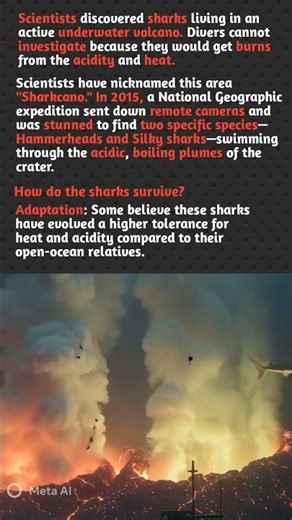 The "Sharkcano" is Real: Sharks Living Inside an Active Volcano!