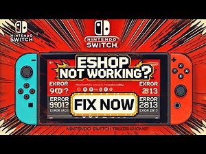 Nintendo eShop not working | Error code 9001 or 2813 Nintendo