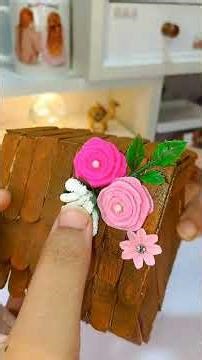 Diy Beautiful Showpiece 🧚‍♂️🎡✨ | Fairy House | #craft #diycrafts #craftideas