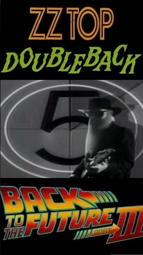 ZZ Top Doubleback From Back to the Future Part III 1990