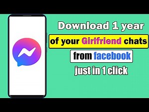 Download Facebook Messenger Conversation STEP BY STEP GUIDE
