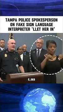 Fake Sign Language Interpreter (Please like and subscribe)