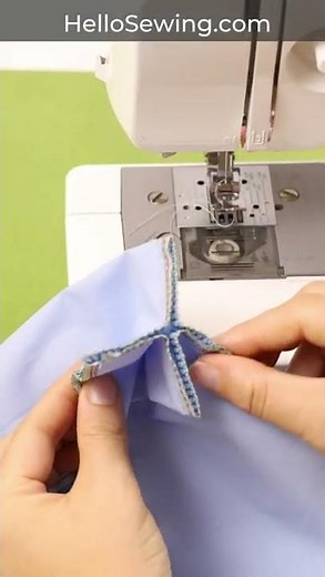 Sewing tip 50 - SKIRT SLIT #sewingtips #sewing #shorts